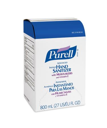 PURELL Advanced Hand Sanitizer Gel 800mL Refill for GOJO 800 Series Dispenser (Pack of 12) - Buy Online on GoSupps.com