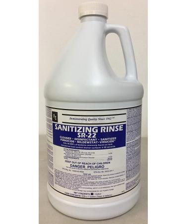 Hospital Grade Disinfecting and Sanitizing Rinse SR-22 CONCENTRATE- Makes 160 Gallons of Cleaner!