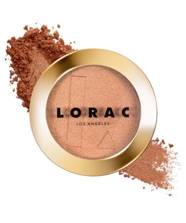 Lorac Tantalizing Bronzer Golden Girl Bronzer Powder Highly pigmented and long-lasting bronzer for professional make-up natural look as kissed by the sun-complexion for every skin tone