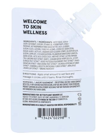 Acure Resurfacing Glycolic Cleanser with Unicorn Root - 0.67 fl oz (20 ml) - Exfoliate & Revitalize Skin - Buy Online on GoSupps.com