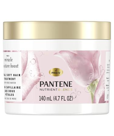 Pantene Nutrient Blends Miracle Moisture Boost Rose Water Petal Soft Hair Treatment 140 Ml