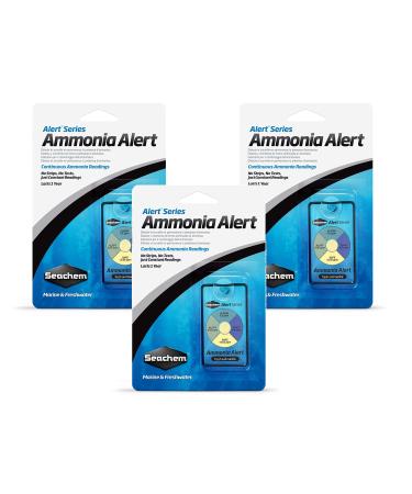 Seachem Ammonia Alert 1 Year Monitor (3 Pack)