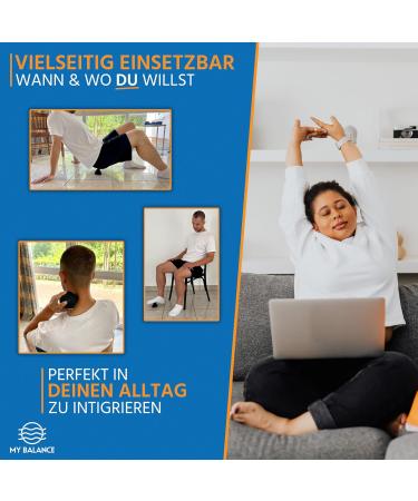 High-Quality Trigger Point Massager Set | My Balance - Silicone Attachments & eBook for Effective Pain Relief | International Shipping Available - Buy Online on GoSupps.com