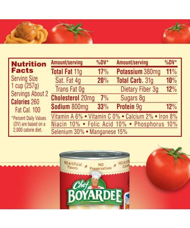 Chef Boyardee Spaghetti and Meatballs 14.5 oz - 24 Pack | Convenient Bulk Buy - Buy Online on GoSupps.com