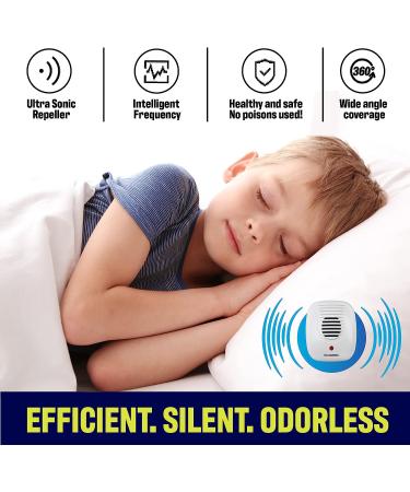 10-Pack Bell+Howell Ultrasonic Pest Repeller | Indoor Rodent & Mouse Repellent Plug-In for Home, Bedroom & Office | Chemical-Free Pest Control - Buy Online on GoSupps.com