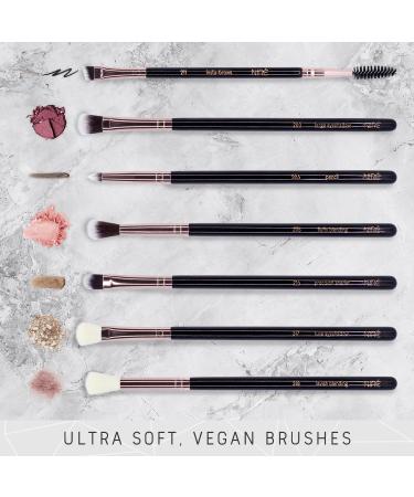 Nir Eye Brush Set | Award-Winning Eye Makeup Brushes for Eyes & Brows - Rose Gold Eye Shadow Brush Eyebrow Brush & Tweezers - Shop Internationally - Buy Online on GoSupps.com