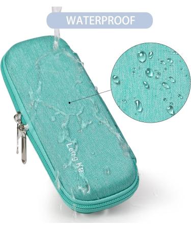Insulin Cooler Travel Case | Diabetic Pen Carrying Bag with 2 Ice Packs - Green - Buy Online on GoSupps.com