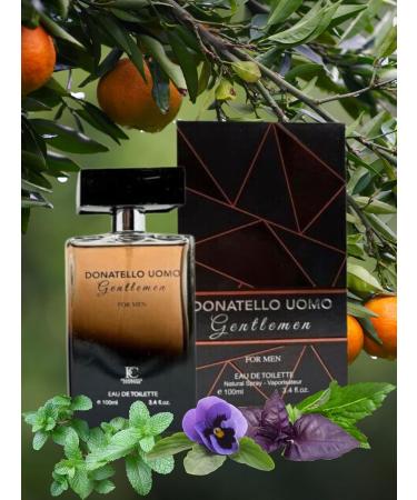 Donatello UOMO Gentleman For Men Amber Woody fragrance for Men. Eau de Toilette Cologne 3.4 Oz EDT Spray - Buy Online on GoSupps.com