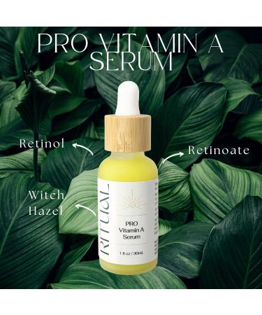 PRO Vitamin A Serum - Anti-Aging Retinol & Retinoate Face Serum for Wrinkle Reduction & Blemish Control - Shop Internationally - Buy Online on GoSupps.com
