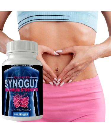 Synogut Advanced Digestive Health Supplement for Constipation - Metabolism Support Pills - Buy Online on GoSupps.com