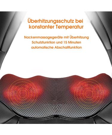 Buy Laoben Neck Massager - 3 Adjustable Speeds for Pain Relief | Ideal for Car Office & Home Use - Bright Black - Buy Online on GoSupps.com