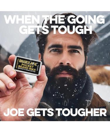 Gnarly Joe Pocket Bartwachs - Beard Styling & Smoothing Wax for Men | Triple Action Care 14g - Buy Online on GoSupps.com