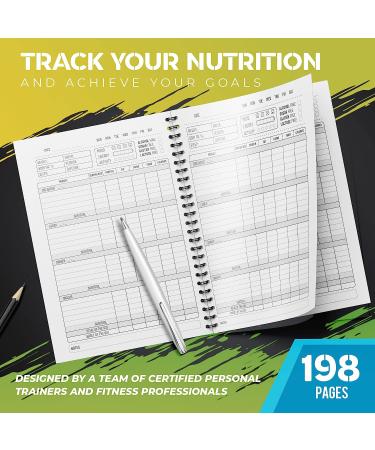 Advanced Food Journal for Women & Men - Daily Nutrition & Weight Loss Tracker with Body Measuring Tape - Diet Planner for Weightloss & Meal Tracking - Buy Online on GoSupps.com