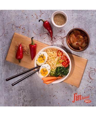 Ottogi Jin Ramen Spicy 5 Packs 120 g (Pack of 5) - Buy Online on GoSupps.com
