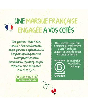 Bl dina - Bl dilait - Milk Growth 3rd Age - Liquid Milk for Babies - From 1 to 3 Years - 4x500mL - Buy Online on GoSupps.com