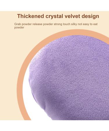 3pcs Big powder puff 5.1 inch flocked puff suitable for powder puffs for face powder professional setting powder puff - Buy Online on GoSupps.com