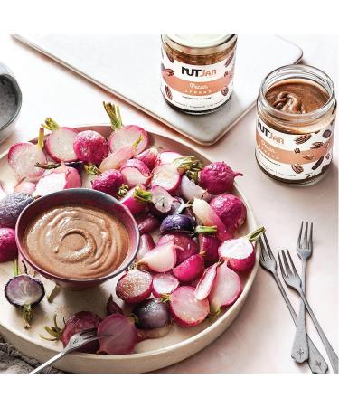 NutJar Premium Nut Spreads 3 x 240 g Variety Pack Pecan Spread Cashew Acai Spread Hazelnut Chocolate Spread No Artificial Colours or Preservatives Vegan Gluten Free Keto Friendly Made in Canada - Buy Online on GoSupps.com