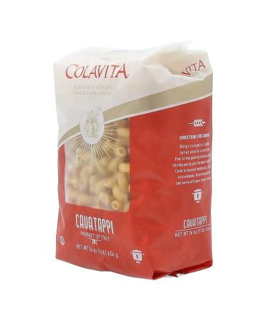 Colavita Cavatappi Pasta 6 Pack - 100% Durum Wheat Semolina, Authentic Italian Pasta (6x1 lb. Bags) - Buy Online on GoSupps.com