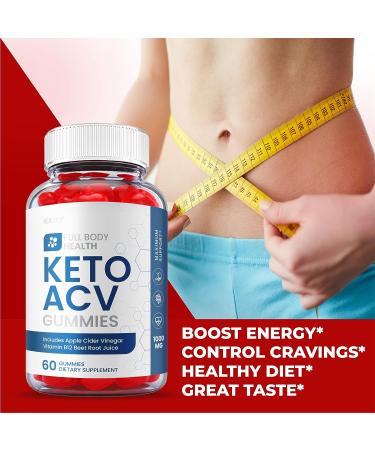 Full Body Health Keto Gummies - Vegan Formula for Weight Loss - 60 Gummies - Buy Online on GoSupps.com