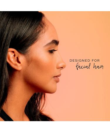 Sensitive Skin Hard Wax Beads for Facial Hair Removal - Gentle Formula for Upper Lips, Sideburns, and Neck - 1lb Refill Pearl Beans - White Bare Faced by Kol - Buy Online on GoSupps.com