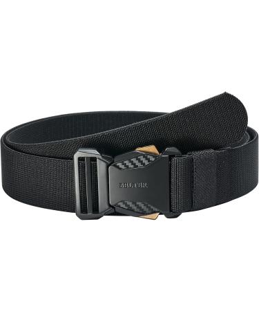 Buy Belter Tactical Belt for Men - Adjustable Military Work Belt | Elastic Nylon Outdoor Fabric | Quick Lock | 125 Black-A - Buy Online on GoSupps.com