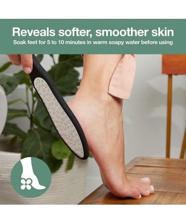 ZenToes Metal Foot File Rasp for Home Pedicure Callus Removal - Double Sided Fine/Coarse - Smooth Feet Guaranteed - Buy Online on GoSupps.com