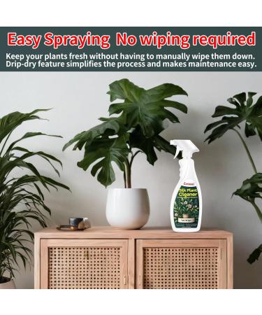 Silk Plant Cleaner Spray No Wipe | Best Artificial Plant & Silk Flower Cleaner | 16.91 Fl oz Dust Remover - Buy Online on GoSupps.com