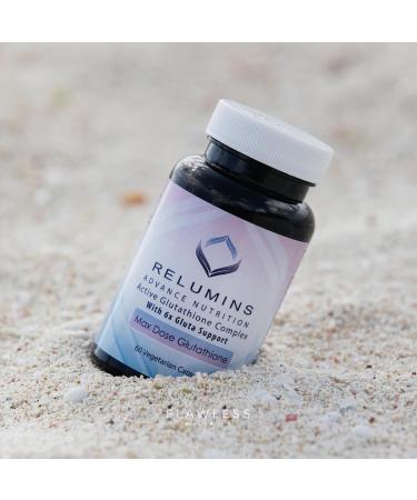Relumins Advance White Active Glutathione Complex - 3 Bottles Oral Lightening Capsules for Skin Brightening & Rejuvenation - 60 Capsules Each - Buy Online on GoSupps.com