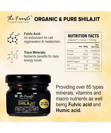 Himalaya Shilajit OriginalShilajeet Resin Stamina Stamia Detox OVERALL GOOD 20Gms 20g Pack of 1 - Buy Online on GoSupps.com