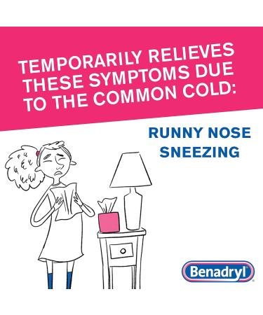 Benadryl Allergy Dye-Free 25 mg Liqui-Gels 24 ea - Pack of 3 | Non-Drowsy Relief - Buy Online on GoSupps.com