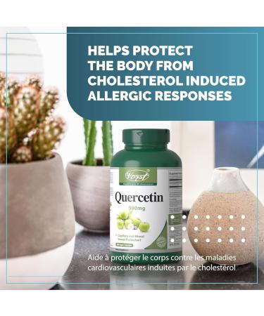 VORST Quercetin 500mg 180 Vegan Capsules | Supplement for Boosting Immune System | For Allergies and Eye Health | Powder Pills | 1 Bottle 1 count (Pack of 180) - Buy Online on GoSupps.com