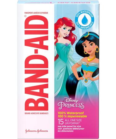 Band-Aid Disney Princess Bandages - 15 Count - Buy Online on GoSupps.com