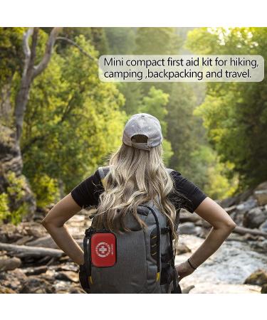 Portable Small First Aid Kit for Camping, Hiking, Car, Home - Compact Medical Supplies in EVA Case - Emergency & Medical Supplies - Buy Online on GoSupps.com