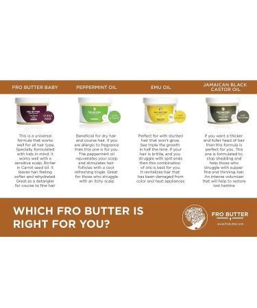 All-Natural Vegan Hair Butter with Peppermint Oil | Organic & International Shipping - Buy Online on GoSupps.com