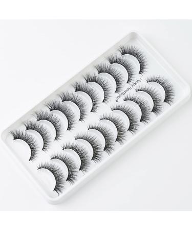 3D Cat-Eye Wispy False Eyelashes - Natural Fluffy & Reusable - Supernatural Faux Mink Heartbeat (H7) - Buy Online on GoSupps.com