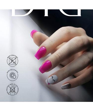 Didier Lab - Premium Rose Solid Builder Gel for Nails - Hard Gel Builder for Extension - Nail Strengthener - LED UV Builder Gel for Nails - Split Nail Repair - Nail Hardener Gel - 15 ml 15 ml (Pack of 1) Rosa - Buy Online on GoSupps.com