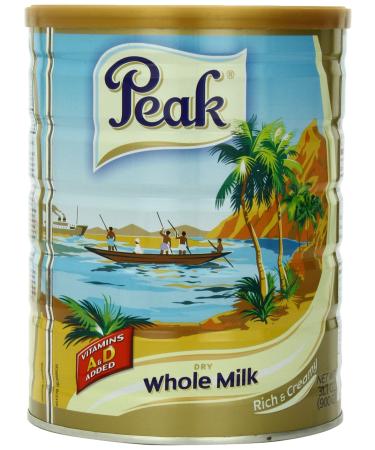 Peak Dry Whole Milk Powder, 900-Grams (Packaging May Vary) 31.7 Ounce (Pack of 1)