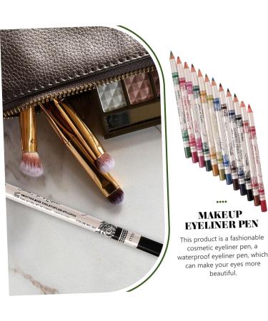 FRCOLOR 12 pcs Lip Colorful Makeup Liner Eyebrow Long Waterproof Pencil Cosmetic Lasting Eyeliner - Buy Online on GoSupps.com