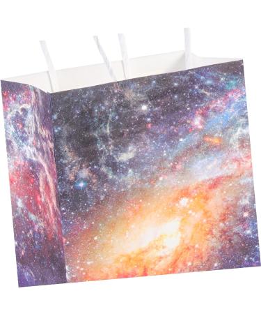 JECOMPRIS 80 Pcs Portable Paper Bag Space Bag Party Favor Bags for Kids Birthday Paper Goodie Gift Bags Outer Space Favor Bags Party Boxes Party Bags Printing Child Shopping Bag 1 count (Pack of 1) As Shownx5pcs - Buy Online on GoSupps.com