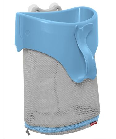 Skip Hop-Bath Toy-Storage, Moby Scoop & Splash, Blue (Discontinued by Manufacturer)