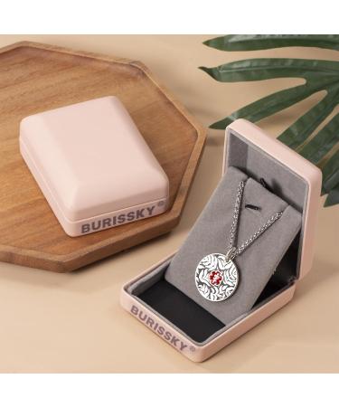 Custom Sterling Silver Medical Alert Necklace | Free Engraving | Personalized Medic ID Pendant for Men Women & Kids - Buy Online on GoSupps.com