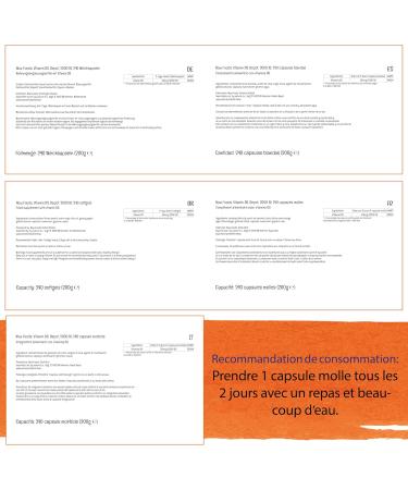 Now Foods Vitamin D3 Depot 2.000IU Cholecalciferol High Dosed 240 Soft Capsules Laboratory Tested Soy Free Gluten Free Non-GMO - Buy Online on GoSupps.com