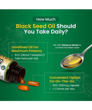 Amazing Herbs Premium Black Seed Oil - Cold Pressed Nigella Sativa Aids in Digestive Health Immune Support Brain Function Joint Mobility Gluten Free Non GMO - 32 Fl Oz (Pack of 2) - Buy Online on GoSupps.com