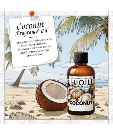 HIQILI 30ML Cedar Essential Oil & 30ML Coconut Fragrance Oil for DIY Diffuser - Buy Online on GoSupps.com