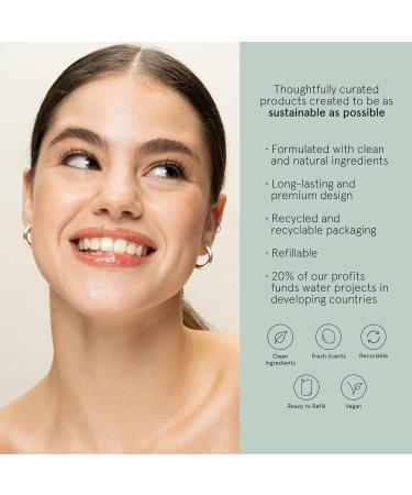 HAAN Refillable Toothpaste - Vegan Teeth Whitening & Cavity Protection with Hydroxyapatite | Eucalyptus & Mint Scent - 5.07 fl. Oz - Buy Online on GoSupps.com