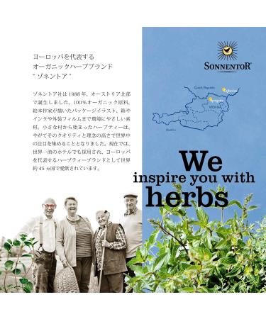  Sonnentor Sonnentor Pack of 3 double-chamber organic peppermint sachets (3 x 18 g) - Buy Online on GoSupps.com