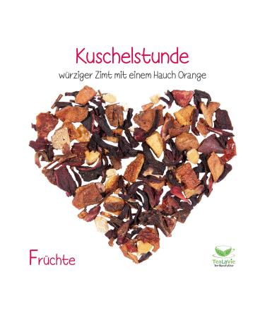 TeaLaVie Spicy Cinnamon & Orange Loose Fruit Tea (100g) - Premium Cuddle Time Blend for Perfect Relaxation - Buy Online on GoSupps.com