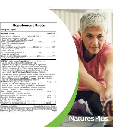 NaturesPlus AgeLoss Eye Support - 60 Capsules - with Lutein Astaxanthin & Zeaxanthin - Vegetarian Gluten Free - 30 Servings - Buy Online on GoSupps.com