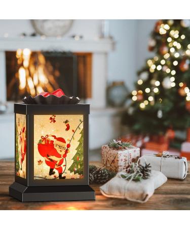 Orvro Red Santa Claus Wax Warmer - Stylish Electric Melter with LED Light for Home Fragrance Gifts & Office | Energy-Saving Design - Buy Online on GoSupps.com