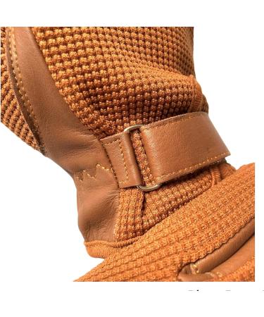 Ladies Equestrian Riding Gloves - Real Leather & Cotton, Premium Quality, Tan, Medium - Buy Online on GoSupps.com